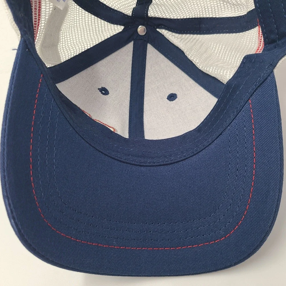 Dale Earnhardt‎ Jr Hat Snapback Trucker Mesh Blue White NASCAR #88 Valvoline Men